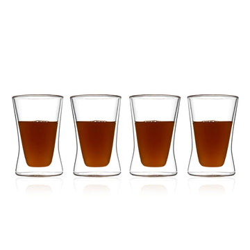 Double Wall Balache Glass (200 ml) (Pack of 4)